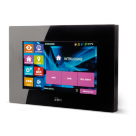 ALIEN/GN - TECLADO TOUCH PRETO  7" C/LEITOR PROXI. INIM