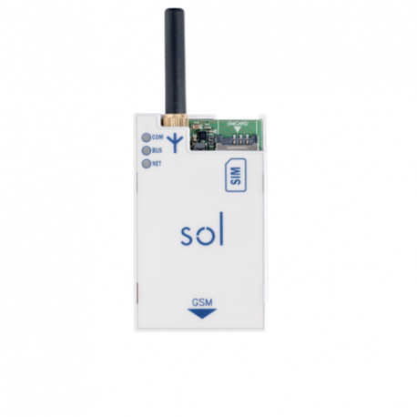 SOL-3G - GSM/GPRS INTERNO P/CENTRAL VIA RÁDIO SOL INIM