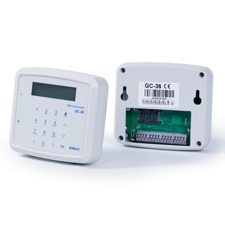 GC-36 - GSM 6 ENT/SAIDA 12/24V (C/BACKUP BAT) NIBBLE