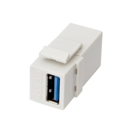 Excel 1PT USB 3.0 Keystone Adaptor White ref. 100-807