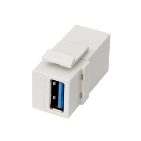 Excel 1PT USB 3.0 Keystone Adaptor White ref. 100-807