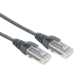 EXCEL CAT6 2M UTP LSOH MINI PATCH LEAD GREY Ref.100-506