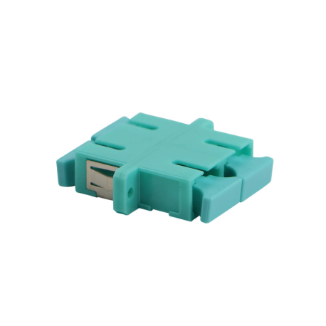 Adaptador EXCEL  Duplex SC, Multimodo - Aqua.