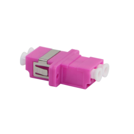 Adaptador EXCEL  Duplex LC Multimodo - Violeta.