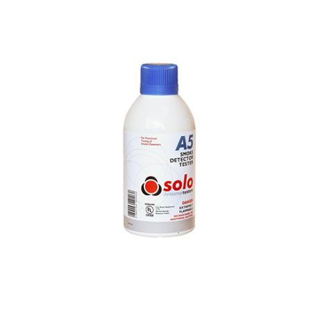 SOLOA5 - LATA AEROSOL TESTE P/ DETETOR FUMO 250ML SOLO