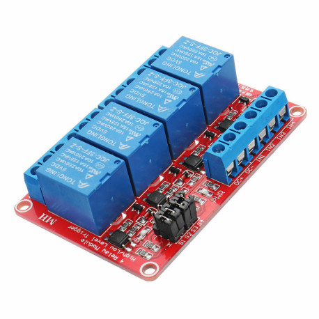 ES414 - Placa com 4 Saídas Relé TECNOCONTROL