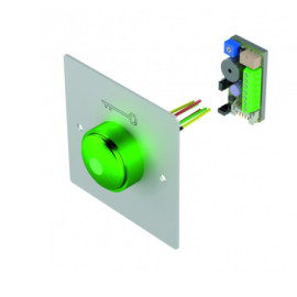PB22M-K - BOTÃO PRESSÃO COGUMELO LARGO 12/24V SEWOSY