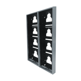 UT9178 Estrutura de Parede p/Bot. Superfície 8 Módulos ULTRA