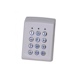 EX6M-43B - TECLADO AUTÓNOMO TECLAS METAL ABS 12V IP65 XPR