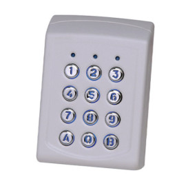 EX6PM-43B - TECLADO AUTÓNOMO+LEITOR PROX. METAL - XPR