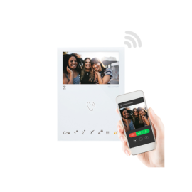 6741W - Monitor Mini Alta-Voz Simplebus WI-FI COMELIT