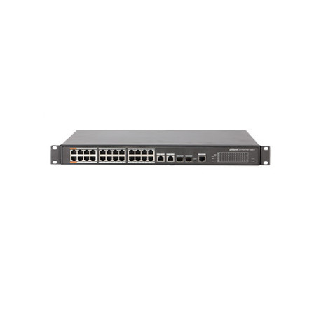 PFS4226-24ET-360 Switch 24P 100M PoE 360W Gestão +2xSFP/2x1G