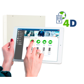 WS4-4D-E CONTROLADORA WEBSERVER 4 PORTAS MAX. 4 LEITORES XPR