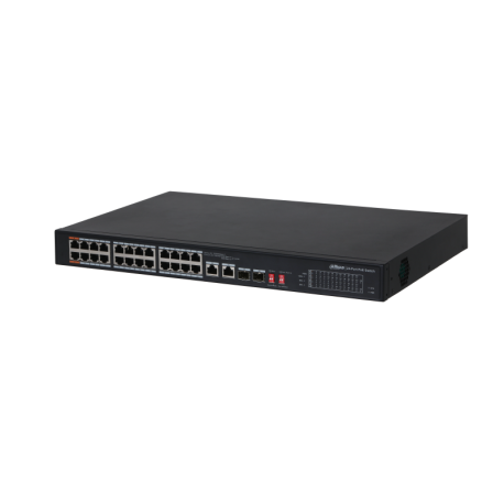 PFS3226-24ET-240 Switch 24P 100M PoE 240W +2xSFP/2x1G DAHUA