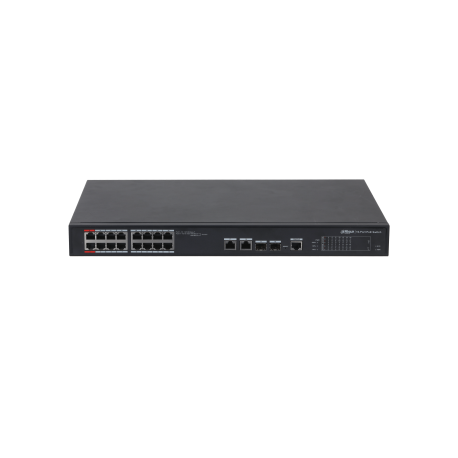 PFS4218-16ET-190 Switch 16P 100M PoE 190W Gestão+2xSFP/2x1G