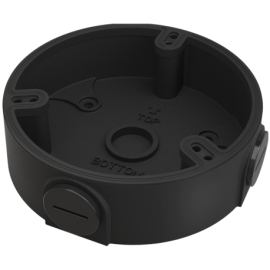 PFA136-B - CAIXA DERIVAÇÃO PRETA PARA DOME DAHUA