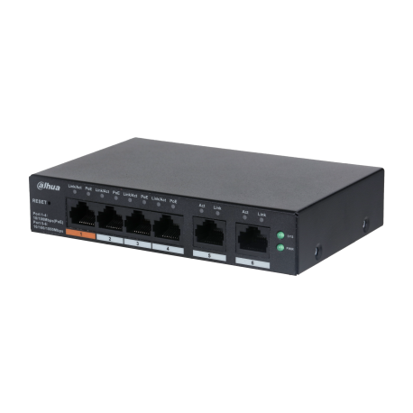 CS4006-4ET-60 - SWITCH 4P 100M PoE 60W+2x1G CLOUD DAHUA