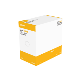 PFM920-6U - Cabo UTP CAT6 PRETO (EXTERIOR) MDPE 305M DAHUA