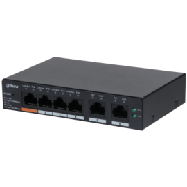 CS4006-4GT-60 Switch 4P x1G PoE 60W L2 CLOUD +2x1G DAHUA