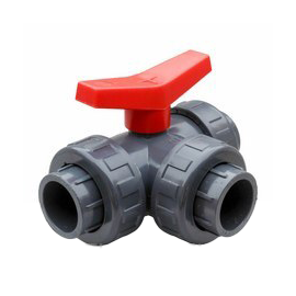 2510025 - VÁLVULA ESFERA GRANDE 3 VIAS 25mm - INIM