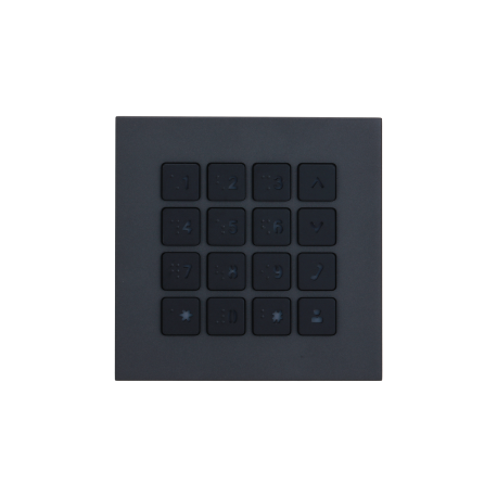 VTO4202FB-MK - MODULO DE TECLADO NUMERICO PRETO DAHUA