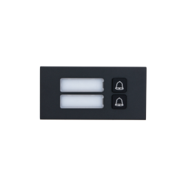 VTO4202FB-MB2 - MODULO 2 BOTOES PRETO SERIE MODULAR DAHUA