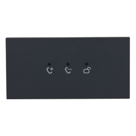 VTO4202FB-ML - MÓDULO INDICADOR PRETO 3 LEDS MODULAR DAHUA
