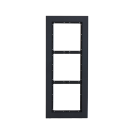 VTM24P3 MOLDURA TRIPLA PRETA MODULAR P/VTO4202 DAHUA
