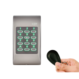 MTPADPS-RS-EH-V2 - TECLADO / LEITOR 125kHz CINZA p/ WS4 XPR
