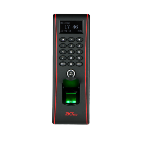 TF1700- Controlador Biométrico/Código LCD TCP/IP IP65 ZKTECO