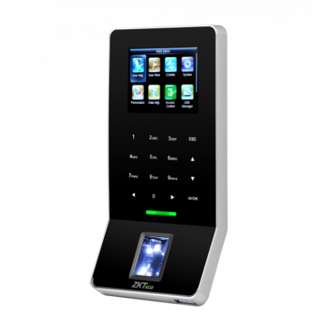 ACO-F22-BLACK-1 - Terminal Indoor Fingerprint Preto ZKTECO