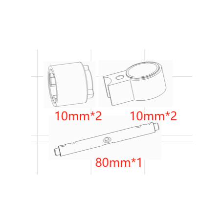 MX-S1-80 - EXPANSOR CILINDRO 80mm P/ NOCIP/B NOSSSA