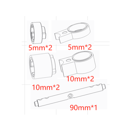 MX-S1-90 - EXPANSOR CILINDRO 90mm P/ NOCIP/B NOSSSA