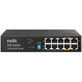 P8P2UP-100W - SWITCH 8P PoE 100W RJ45 8x100Mbps+2x100M noXt