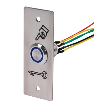 PB19NO+NC-B12-6FSI - BOTÃO PRESSÃO AÇO NO+NC 12V DC SEWOSY