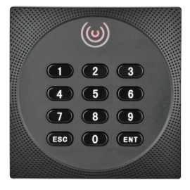 KR612E - Leitor Código & RFID 125Khz WIEGAND IP64 ZKTECO