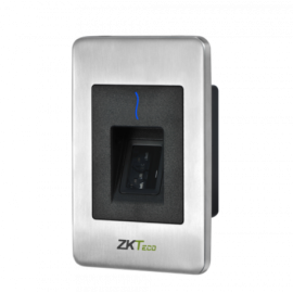 FR1500A-WP-ID Leitor Biométrico + Cartões MF Embutir ZKTECO