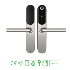 NOHO (MX-F710) - FECHADURA EXTERIOR BIO/RFID/PIN/APP NOSSSA