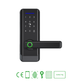 NOES (MX-F233) - FECHADURA ELECTRONICA COD/BIO/RFID NOSSSA