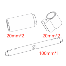 MX-S1-100 - EXPANSOR CILINDRO 100mm P/ NOCIP/B NOSSSA
