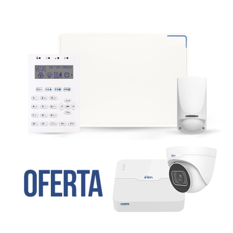 KIT INTRUSÃO PRIMEX/LWG+NCODE+QDT200H3-A C/OFERTA NVR+DOME