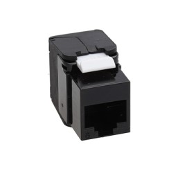 JKA09-UC6-A JACK KEYSTONE CAT6 UTP NÃO BLINDADO PRETO