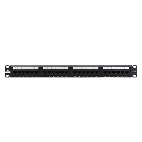 PND24-UC6 - PATCH PANEL CAT6 24 PORTAS NÃO BLINDADO