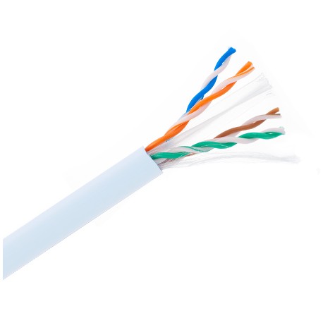 CLA04-UC6-9010-305-DCA CABO CAT6 UTP BRANCO 24AWG 305M LSZH