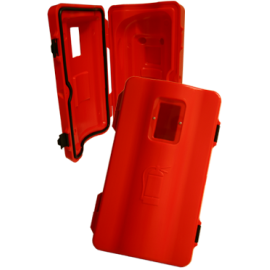 RA6F - CAIXA POLIETILENO P/EXTINTOR 6KG PÓ EXFAEX