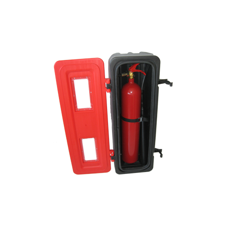 RACP5 - CAIXA POLIPROPENO P/EXTINTOR CO2 5KG EXFAEX