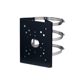 PFA152-E-B - SUPORTE PRETO PARA POSTE DAHUA