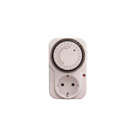 1IO 0055 Interruptor Horário Ficha/Tomada Shuko 16A Diário