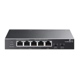 SG1005P-PD Switch 4Px1G PoE 66W +1x1G POE-IN TPLINK