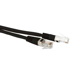 CAA01-UC6-LSZH-3-A PATCH CORD CAT6 UTP 24AWG 3M PRETO
